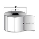4" x 3" White - Thermal Transfer Labels - 3" Core - Freezer Grade Adhesive
