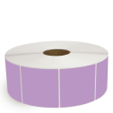 4" x 4" Grape - Direct Thermal Labels - 3" Core / 12" Outer Diameter (No Perf) - Freezer Grade Adhesive