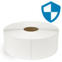4" x 5" Top Coated - Direct Thermal Labels - 3" Core / 12" Outer Diameter (No Perf) - Freezer Grade Adhesive
