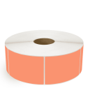 4" x 6" Orange - Direct Thermal Labels - 3" Core / 12" Outer Diameter (No Perf) - Freezer Grade Adhesive