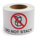 Do Not Stack - Preprinted Labels