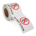 Do Not Stack - Preprinted Labels