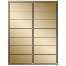 4" x 1.5"  Sheet Label