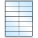 4" x 1.5"  Sheet Label