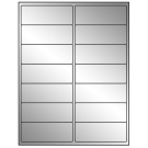 4" x 1.5"  Sheet Label