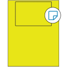 6" x 4"  Sheet Label