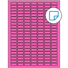 1" x 0.375"  Sheet Label