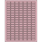 1" x 0.375"  Sheet Label