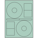4.64" x 4.64"  Sheet Label
