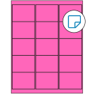 2.6875" x 2"  Sheet Label