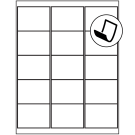 2.6875" x 2"  Sheet Label