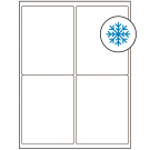 4" x 5"  Sheet Label