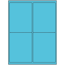 4" x 5"  Sheet Label
