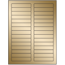 3.4375" x 0.667"  Sheet Label