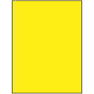 8.5" x 11"  Sheet Label