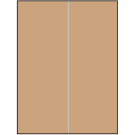 8.5" x 11"  Sheet Label