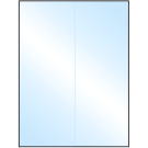8.5" x 11"  Sheet Label