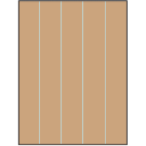 8.5" x 11"  Sheet Label