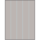 8.5" x 11"  Sheet Label