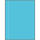 8.5" x 11"  Sheet Label