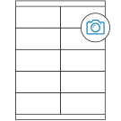 4.25" x 2"  Sheet Label
