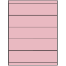 4.25" x 2"  Sheet Label