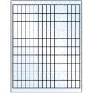 0.5" x 1"  Sheet Label