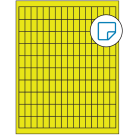 0.5" x 1"  Sheet Label