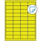 2" x 1"  Sheet Label