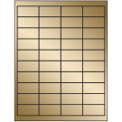 2" x 1"  Sheet Label