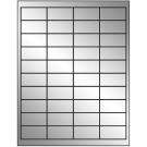 2" x 1"  Sheet Label