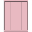 2" x 5"  Sheet Label