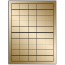 1.5" x 1"  Sheet Label