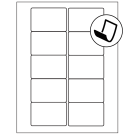 3" x 2"  Sheet Label
