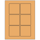 3" x 3"  Sheet Label