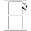 5" x 5"  Sheet Label