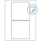 5" x 5"  Sheet Label