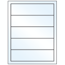 7.5" x 2"  Sheet Label