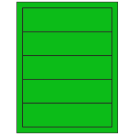 7.5" x 2"  Sheet Label