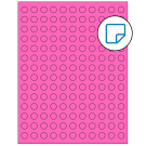 0.5" x 0.5"  Sheet Label
