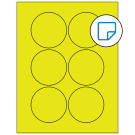 3" x 3"  Sheet Label