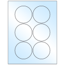 3" x 3"  Sheet Label