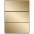 4.25" x 3.66"  Sheet Label
