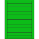 7" x 0.75"  Sheet Label