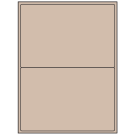 8.4375" x 5.4531"  Sheet Label