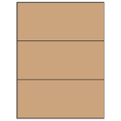 8.5" x 3.666"  Sheet Label
