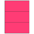 8.5" x 3.666"  Sheet Label