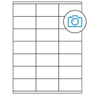2.83" x 1.5"  Sheet Label