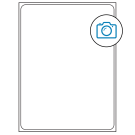 8.375" x 10.875"  Sheet Label