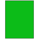 8.5" x 11"  Sheet Label